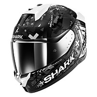 [해외]샤크 Skwal I3 Hellcat 풀페이스 헬멧 9140367323 Black / Chrome / Silver