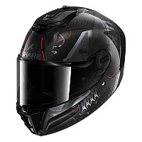 [해외]샤크 스파르탄 RS Carbon Xbot 풀페이스 헬멧 9140367336 Carbon / Anthracite / Anthracite