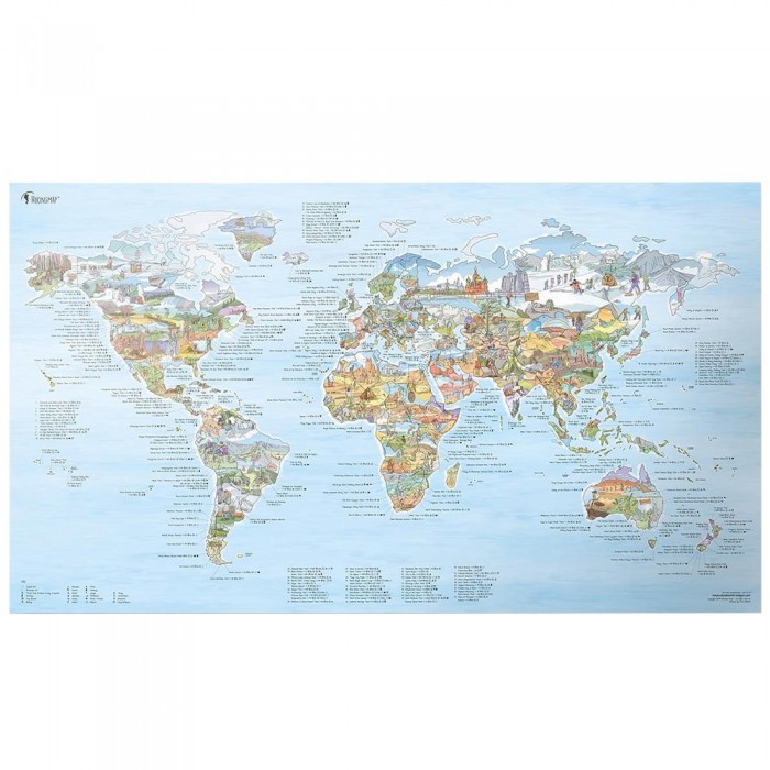 [해외]AWESOME MAPS 하이킹 지도 Best 하이킹 트레일s In The World 9138435078