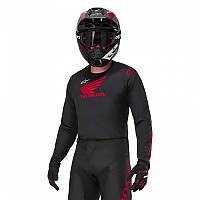 [해외]알파인스타 Honda Racer Iconic 긴팔 티셔츠 9139592678 Black / Red