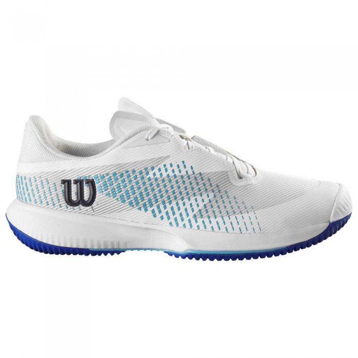 [해외]윌슨 신발 Kaos Swift 1.5 12140434238 White / Blue Atoll / Lapis Blue