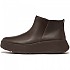 [해외]핏플랍 부츠 F-Mode Leather Flatform 집 Ankle 140110608 Chocolate B