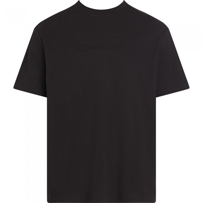 [해외]캘빈클라인 Comfort Debossed 로고 반팔 티셔츠 140378947 Black