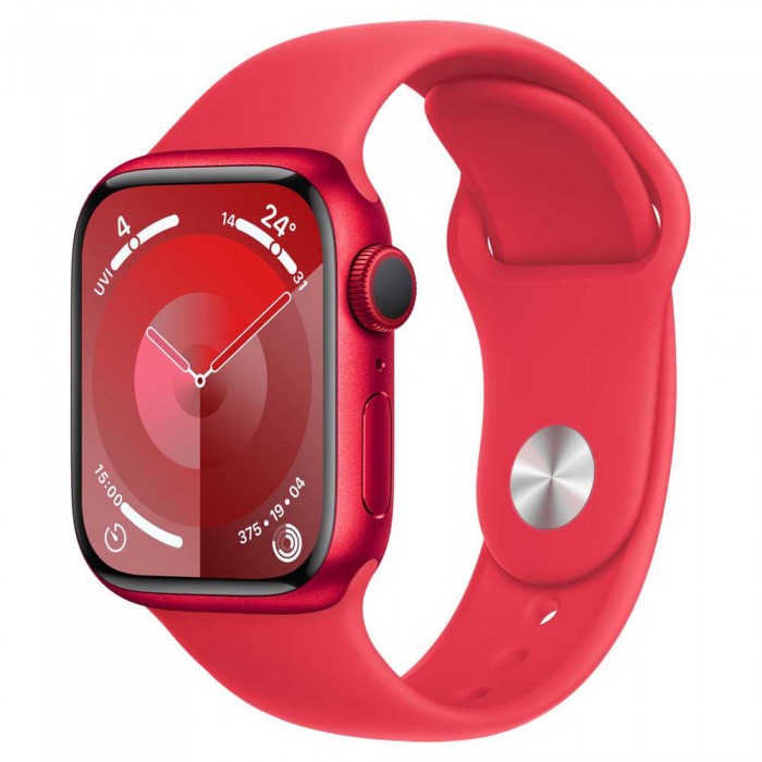 [해외]APPLE Series 9 GPS 41 mm Sport Band watch 14140375062 Red
