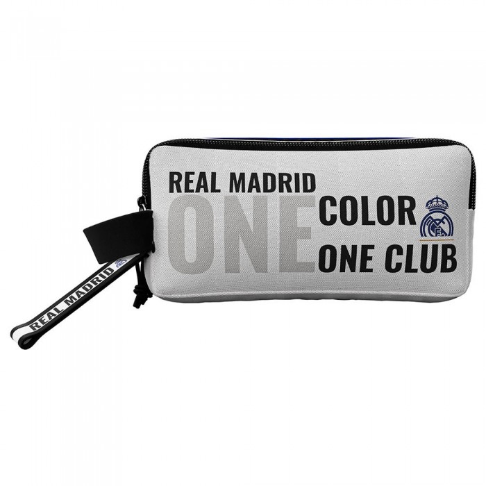 [해외]REAL MADRID 필통 포함 Triple 3 구획 하나 색상 하나 클럽 14140267559 White