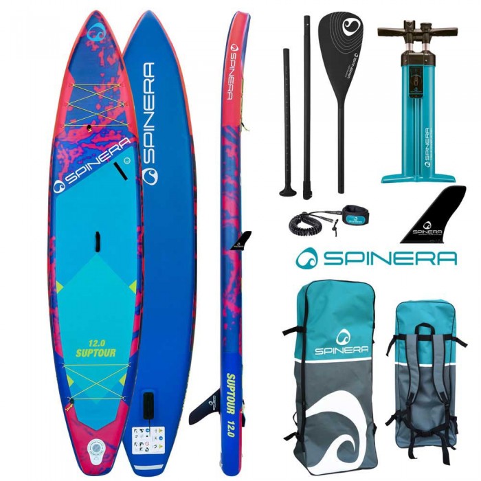 [해외]SPINERA 풍선 패들 서핑 세트 Suptour 라이트 12´0´´ 14140334930 Blue / Pink
