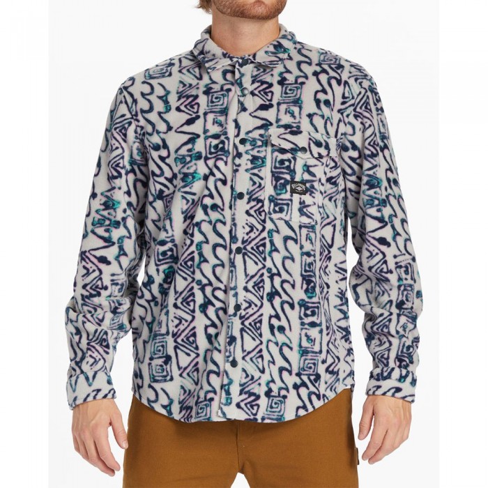 [해외]빌라봉 긴 소매 셔츠 Furnace Flannel 14140412363 Cement