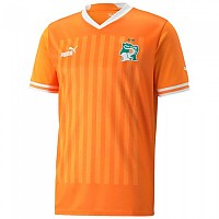 [해외]푸마 반팔 티셔츠 홈 Ivory Coast 22/23 3139003282 Vibrant Orange / Puma White