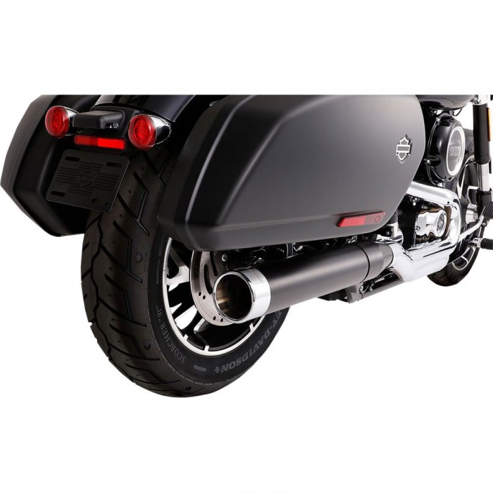 [해외]RINEHART 4´´ Harley Davidson FLSB 1750 ABS Softail Sport Glide 107 Ref:500-1231C 비인증 슬립온 머플러 9140124540 Black / Chrome