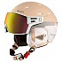 [해외]CAIRN 헬멧 Shuffle S-Visor Evolight NXT 5137741180 White Cream