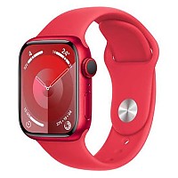 [해외]APPLE Series 9 GPS+Cellular Sport Band 41 mm watch 1140371495 Red