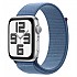 [해외]APPLE SE GPS 44 mm Sport Loop watch 1140375060 Silver