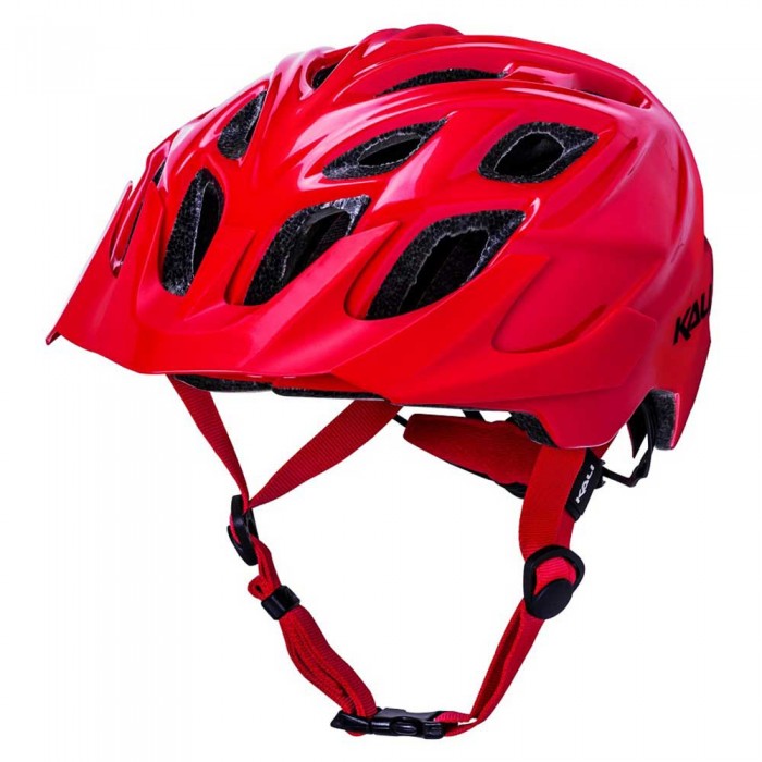 [해외]KALI PROTECTIVES Chakra Solo SLD MTB 헬멧 1140433961 Glossy Red