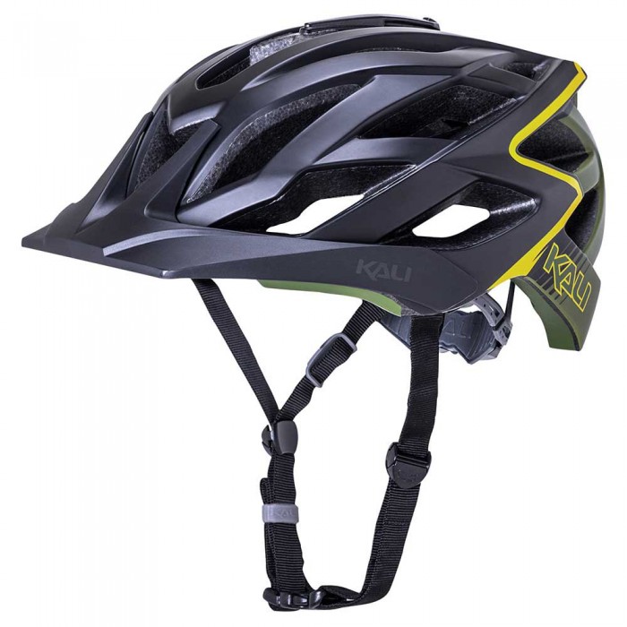 [해외]KALI PROTECTIVES Lunati MTB 헬멧 1140434017 Matt Black / Green