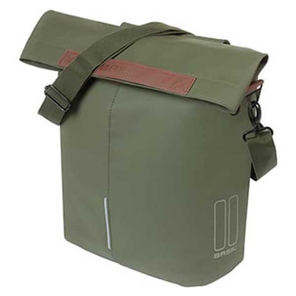 [해외]BASIL City Shopper 사이드백 14-16L 1140371280 Moss Green