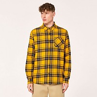 [해외]오클리 APPAREL Podium Plaid Flannel 긴팔 셔츠 1139742980 Amber Yellow / Black Check