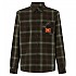 [해외]오클리 APPAREL 긴 소매 셔츠 TC Skull Flannel 1139743289 Green / Brown Check