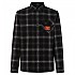 [해외]오클리 APPAREL TC Skull Flannel 긴팔 셔츠 1139743290 Grey Check