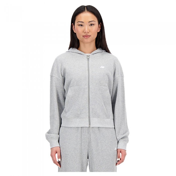 [해외]뉴발란스 Athletics Fashion 풀지퍼 스웨트셔츠 140132122 Athletic Grey