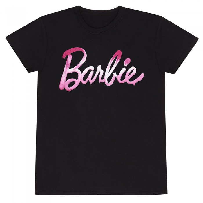 [해외]HEROES Official Barbie Melted 로고 반팔 티셔츠 140147271 Black