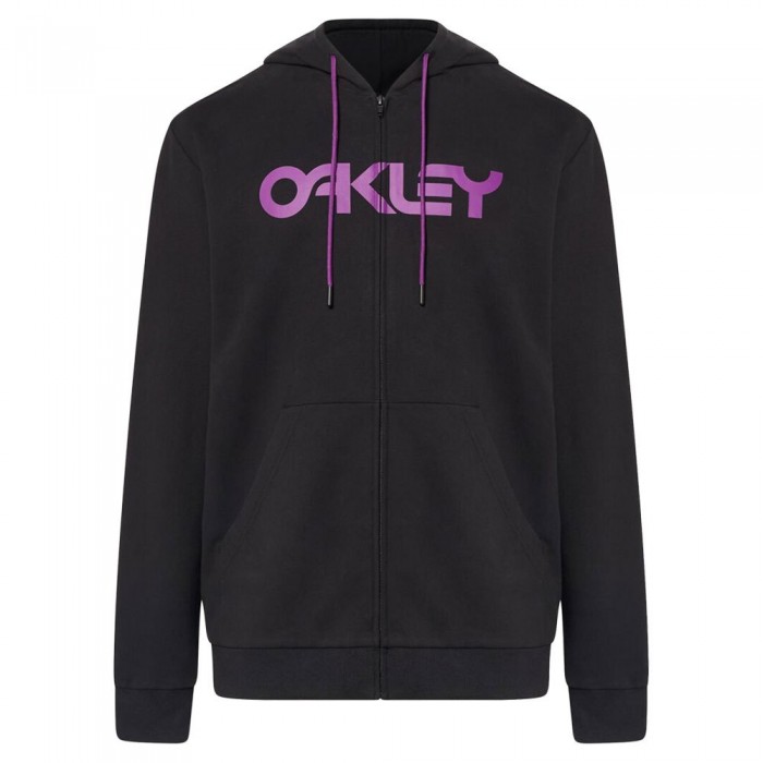 [해외]오클리 APPAREL Teddy Hoddie 풀지퍼 스웨트셔츠 139743295 Blackout / Ultra Purple