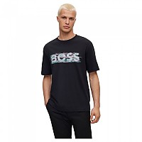 [해외]BOSS Digital Logo 10241839 반팔 티셔츠 140257388 Black