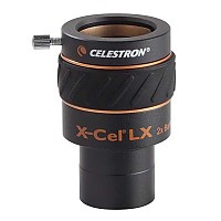 [해외]CELESTRON 망원경 렌즈 X-Cel LX 2x Barlow 렌즈 1.25´´ 4140236689 Black