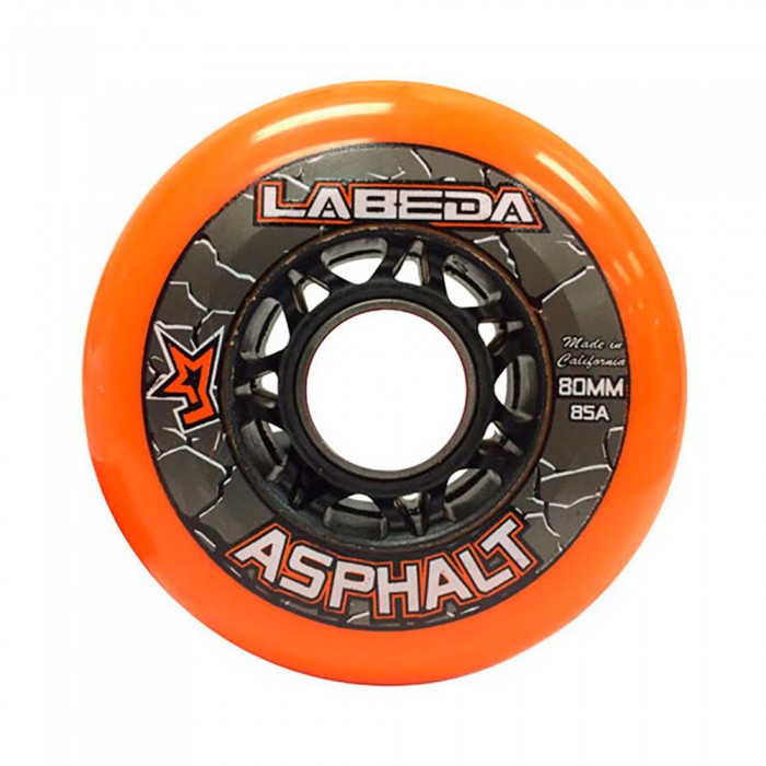 [해외]LABEDA 스케이트 바퀴 그립per Asphalt 4 단위 14140456075 Orange / Black