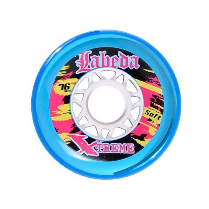 [해외]LABEDA 스케이트 바퀴 그립per Extreme 소프트 8 단위 14140456077 Blue / White