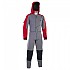 [해외]ION Fuse Drysuit 4 / 3 mm 긴팔 후드 네오프렌 슈트 가슴 지퍼付き 14140452578 Grey / Red