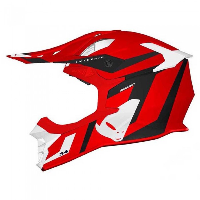 [해외]UFO Intrepid 오프로드 헬멧 9139242265 Red / Black / White