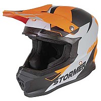 [해외]STORMER 모토크로스 헬멧 포스 Squad 9138103120 Grey / Orange