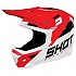 [해외]SHOT Furious Chase 오프로드 헬멧 9138299869 Red / White Glossy