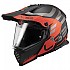 [해외]LS2 MX436 Pioneer EVO Adventurer 풀페이스 헬멧 9138387749 Matt Black / Orange