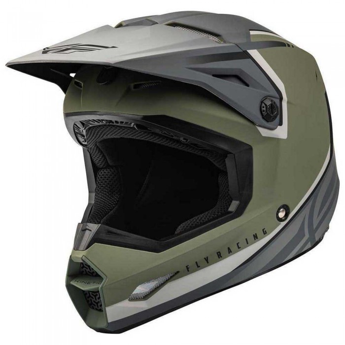 [해외]FLY ECE Kinetic Drift 오프로드 헬멧 9140160498 Vision Olive Green