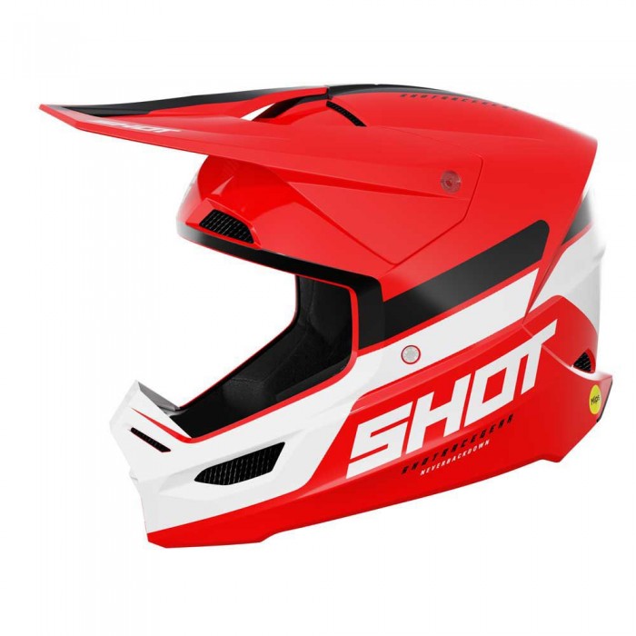 [해외]SHOT Race Iron 오프로드 헬멧 9140278599 Glossy Red