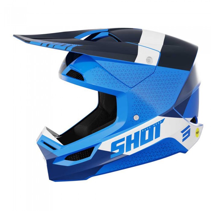 [해외]SHOT Race Ridge 오프로드 헬멧 9140278600 Glossy Blue