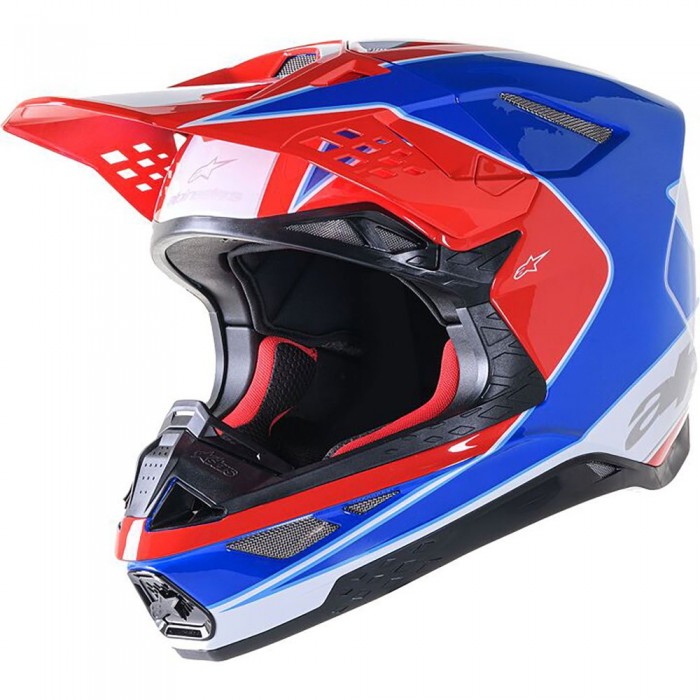 [해외]알파인스타 Supertech S-M10 Aeon Ece 22.06 오프로드 헬멧 9140279103 Red / Blue