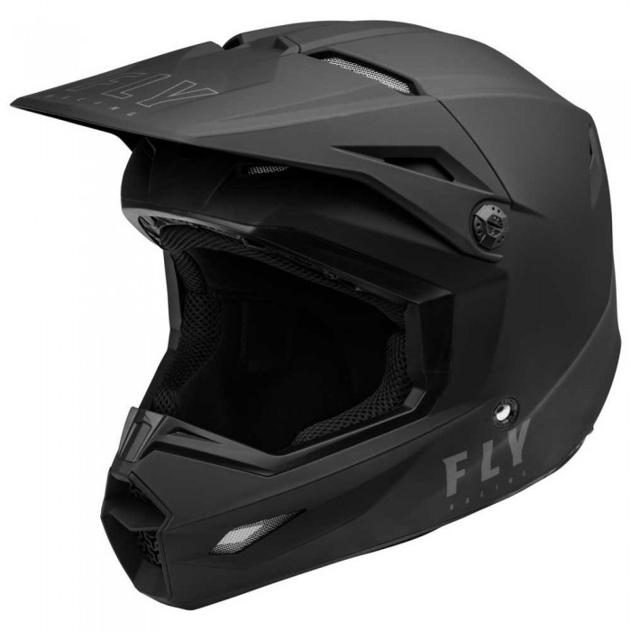 [해외]FLY RACING Kinetic Solid 오프로드 헬멧 9140293986 Black