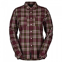 [해외]스캇 긴 소매 셔츠 Flannel 140163524 Fir Green / Wild Red
