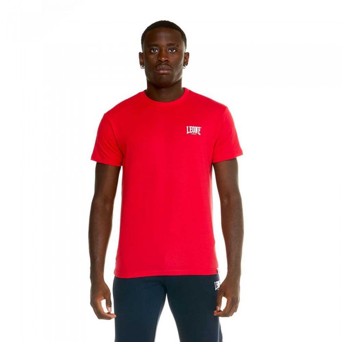 [해외]LEONE APPAREL Basic Small 로고 반팔 티셔츠 140335989 Red