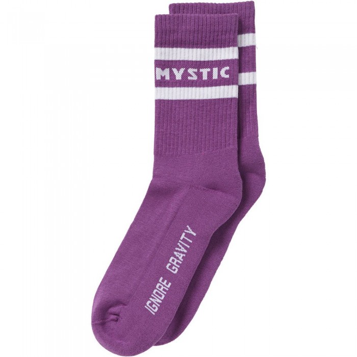 [해외]MYSTIC 하프 양말 Brand Season 14140462658 Sunset Purple