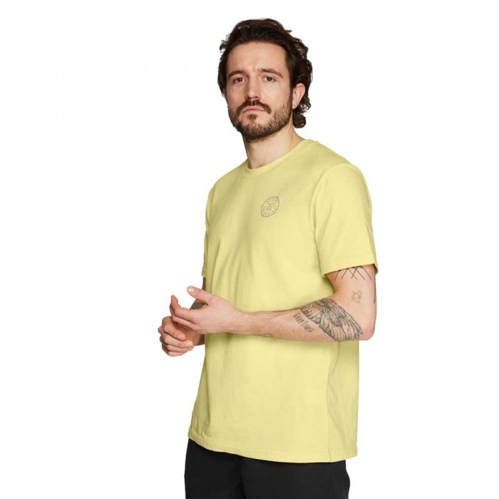 [해외]MYSTIC 반소매 티셔츠 Boarding 14140469294 Pastel Yellow
