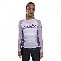 [해외]SWIX RaceX Classic 긴팔 베이스 레이어 1139779344 Bright White / Dusty purple