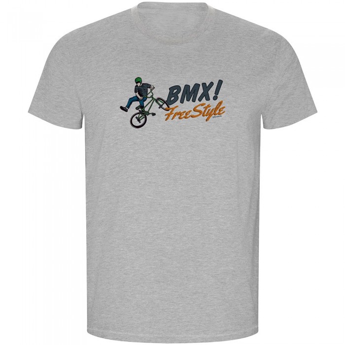 [해외]KRUSKIS BMX Freestyle ECO 반팔 티셔츠 1140482984 Heather Grey