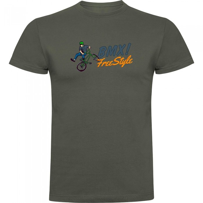 [해외]KRUSKIS BMX Freestyle 반팔 티셔츠 1140482989 Dark Army Green