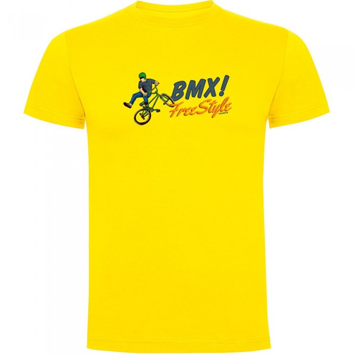 [해외]KRUSKIS BMX Freestyle 반팔 티셔츠 1140483003 Yellow