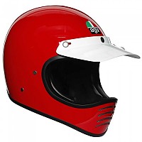 [해외]AGV OUTLET 모토크로스 헬멧 X101 Solid 9137757621 Red