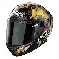 [해외]놀란 X-804 RS Ultra Carbon Checa Gold 풀페이스 헬멧 9140435664 Carbon / C. Checa / Gold