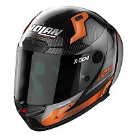 [해외]놀란 풀페이스 헬멧 X-804 RS Ultra Carbon Hot Lap 9140435668 Carbon Orange